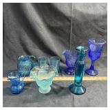Blue Glassware Assortment