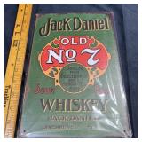 8 x 12 Tin Metal Sign ï¿½ Jack Daniel's Whiskey