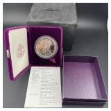 1993-s Proof American Silver Eagle (mintage 405,91