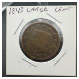 1843 Large Cent