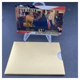 1/500 Oz .999 Fine Gold Trump Bar In Card