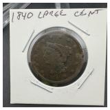 1840 Large Cent