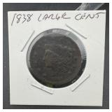 1838 Large Cent
