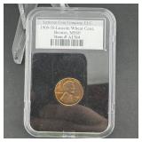 1955-s Lincoln Wheat Cent ï¿½ Littleton Ms60