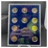 2008 State Quarter Collection In Case