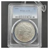 1899 Pcgs Au55 Morgan Silver Dollar (mintage 330,0