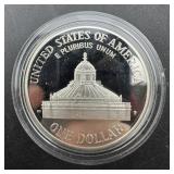 2000 Library Of Congress Proof 90% Silver Dollar ï¿½