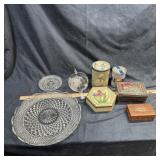 Glass Trays, Tins & Decorative Boxes