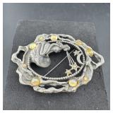 Vintage Pearl Clip-On Earrings - As shown.