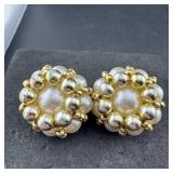 Vintage Napier Pearl Bracelet - As shown.