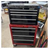 Tool Shop 2-Piece 8-Drawer Mobile Tool Cabinet - M
