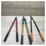 Three Hand Loppers ï¿½ Three hand loppers (as shown)