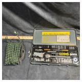 62 Pc. SAE & Metric Socket Set & Rope