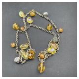 Vintage Beaded Necklace - As shown.