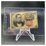 1874 Fractional Currency 10 Cent Note