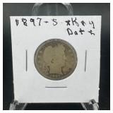 1897 Barber Half Dollar ï¿½ Classic U.s. Silver