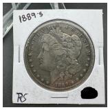 1889-S Morgan Silver Dollar ï¿½Semi-Key Date.  the 1