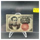 10 Cent Fractional Currency Third Issue; Second Ex