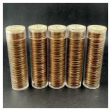 (5ï¿½ Bid) 1964 & 1964-d Lincoln Memorial Cent Rolls