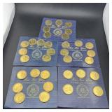 Presidential Dollar Coin Set ï¿½ 34 Coins