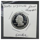 2007-S Wyoming Silver Proof State Quarter