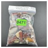Large Lot Assorted Tumbled Polished Stones