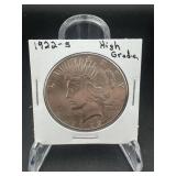 1922-s Peace Silver Dollar - San Francisco Mint Ex