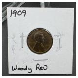 1909 Lincoln Wheat Cent Woody ï¿½ 1909 Lincoln