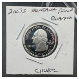2007-S Montana Silver Proof State Quarter