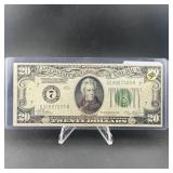 1928 $20 Gold Certificate; Andrew Jackson Portrait