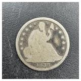 1838 Seated Liberty Half Dime - Early U.S. Silver