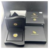 2016-w Mercury Dime Centennial Gold Coin; United S