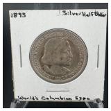 1893 Columbian Exposition Commemorative Half