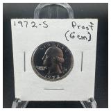 1972-s Washington Quarter ï¿½ Gem Proof Example