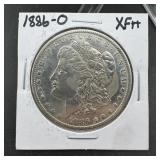 1886-O Morgan Silver Dollar XF+ ï¿½ Morgan Silver