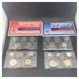2002 United States Mint Uncirculated Coin Set; Ori
