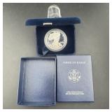 2003-w Proof American Silver Eagle ï¿½ 1 Oz .999 Fin