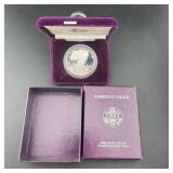 1986-s Proof American Silver Eagle ï¿½ 1 Oz .999 Fin
