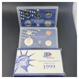 1999 United States Mint Proof Set; Original Govern