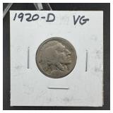 1920-D Buffalo Nickel ï¿½ Buffalo Nickel struck at