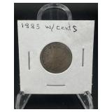 1883 Liberty Head 'v' Nickel (no Cents) ï¿½ Early Li