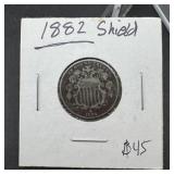 1882 Shield Nickel