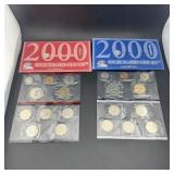 2000 P & D United States Mint Uncirculated Coin Se