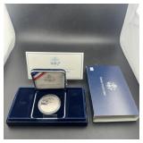 2002-P Olympic Winter Games Proof Silver Dollar