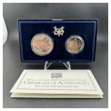 1994 World Cup USA Commemorative Coin Set (2 Coins