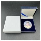 1967 Kennedy Half Dollar Colorized 40% Silver