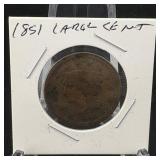 1851 Large Cent