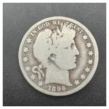 1896-O Liberty Head Silver Half - low mintage