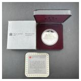 1987 Canada Proof Silver Dollar ï¿½ John Davis Strai