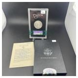 1884-CC GSA Hoard Morgan Silver Dollar - CAC MS62